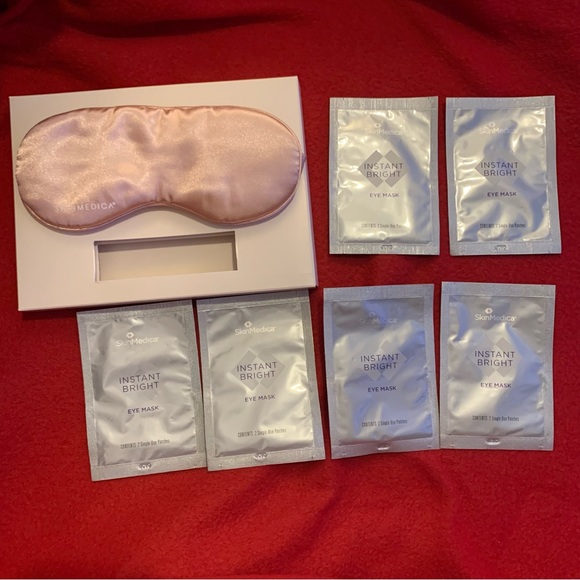 Skinmedica instant bright eye mask 6x sleep mask set